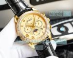 Swiss Copy Piaget Polo Moonphase Watch Yellow Gold Dial 42mm